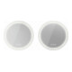 Duravit Lichtspiegel Happy D.2 Plus 70x70x5,5cm, 122 W, Lichtfeldd. radial-1