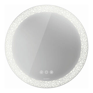 Duravit Lichtspiegel Happy D.2 Plus 70x70x5,5cm, 61 W, Lichtfeldd. organic
