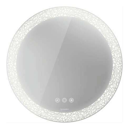 Duravit Lichtspiegel Happy D.2 Plus 70x70x5,5cm, 61 W, Lichtfeldd. organic