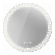 Duravit Lichtspiegel Happy D.2 Plus 70x70x5,5cm, 61 W, Lichtfelddekor radial