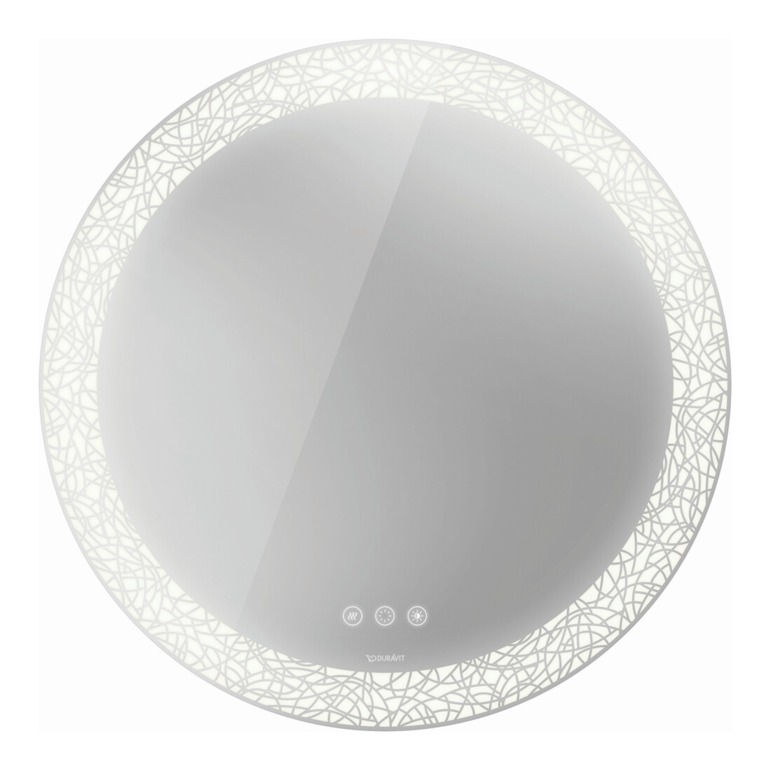 Duravit Lichtspiegel Happy D.2 Plus 90x90x5,5cm, 81 W, Lichtfeldd. organic