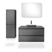 Duravit Lichtspiegel Ketho.2 100x70x3,3cm, o Sp.Hz, 18 W, Lichtf stl-5
