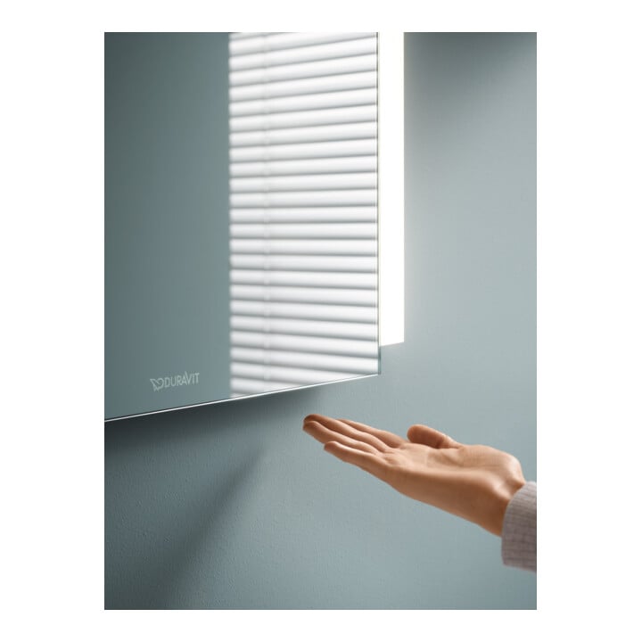Duravit Lichtspiegel Ketho.2 80x70x3,3cm, o Sp.Hz, 18 W, Lichtf stl