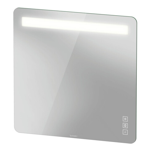 Duravit Lichtspiegel Luv 80x80x3,8cm, 38 W, LED