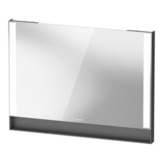 Duravit Lichtspiegel Qatego 100x75x6,5cm, 29 W, Graphit matt