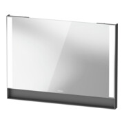 Duravit Lichtspiegel Qatego 100x75x6,5cm, 29 W, Graphit matt