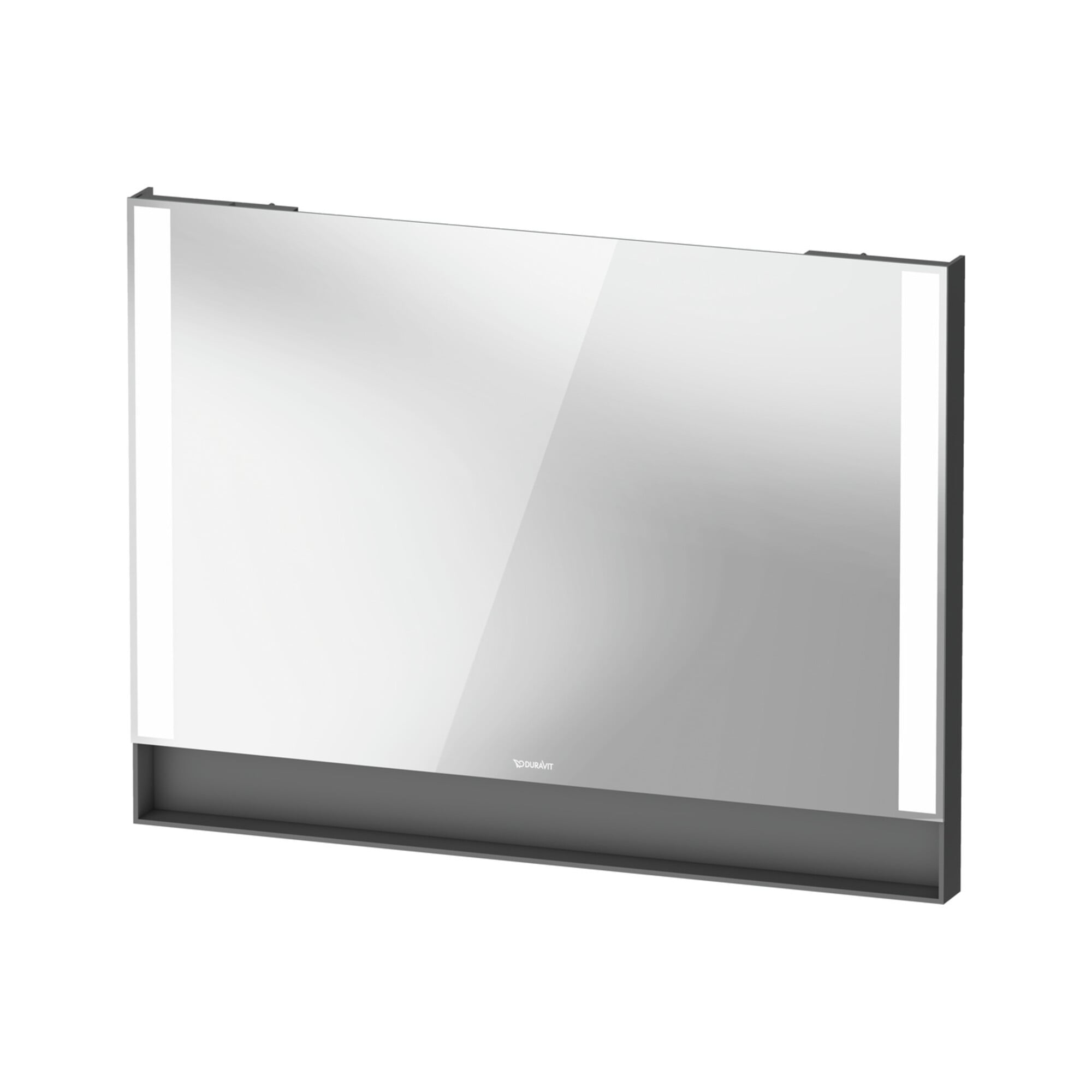 Duravit Lichtspiegel Qatego 100x75x6,5cm, 29 W, Graphit matt