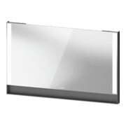 Duravit Lichtspiegel Qatego 120x75x6,5cm, 32 W, Graphit matt