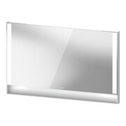 Duravit Lichtspiegel Qatego 120x75x6,5cm, 32 W, weiß matt