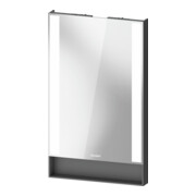 Duravit Lichtspiegel Qatego 45x75x6,5cm, 21 W, Graphit matt