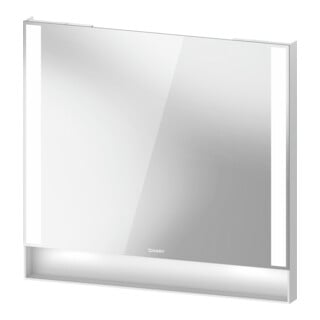Duravit Lichtspiegel Qatego 80x75x6,5cm, 26 W, weiß matt