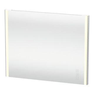 Duravit Lichtspiegel XSquare 100x80x3,3 cm, 58 W, LED, chrome
