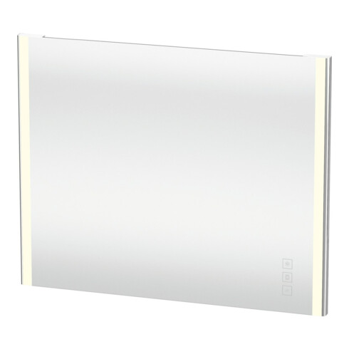 Duravit Lichtspiegel XSquare 100x80x3,3cm, 58 W, LED, chrom