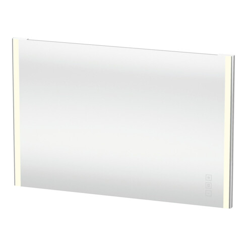 Duravit Lichtspiegel XSquare 120x80x3,3cm, 64 W, LED, chrom