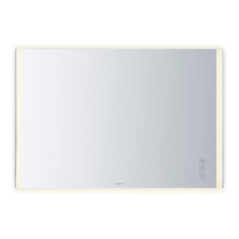 Duravit Lichtspiegel XSquare 120x80x3,3cm, 64 W, LED, chrom