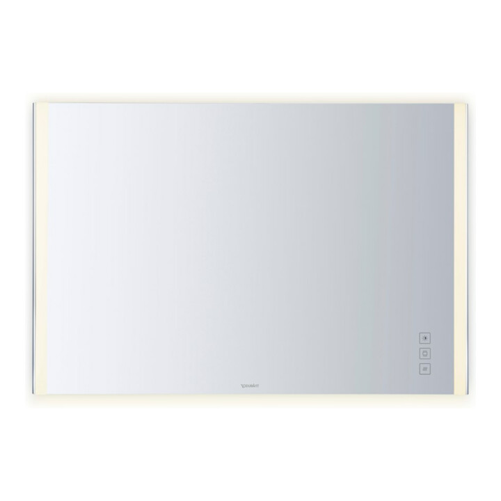 Duravit Lichtspiegel XSquare 120x80x3,3cm, 64 W, LED, chrom