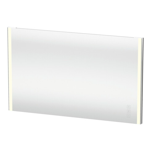 Duravit Lichtspiegel XSquare 130x80x3,3cm, 68 W, LED, chrom