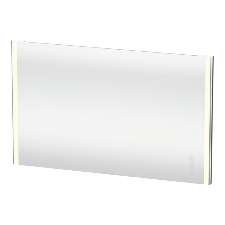 Duravit Lichtspiegel XSquare 130x80x3,3cm, 68 W, LED, chrom
