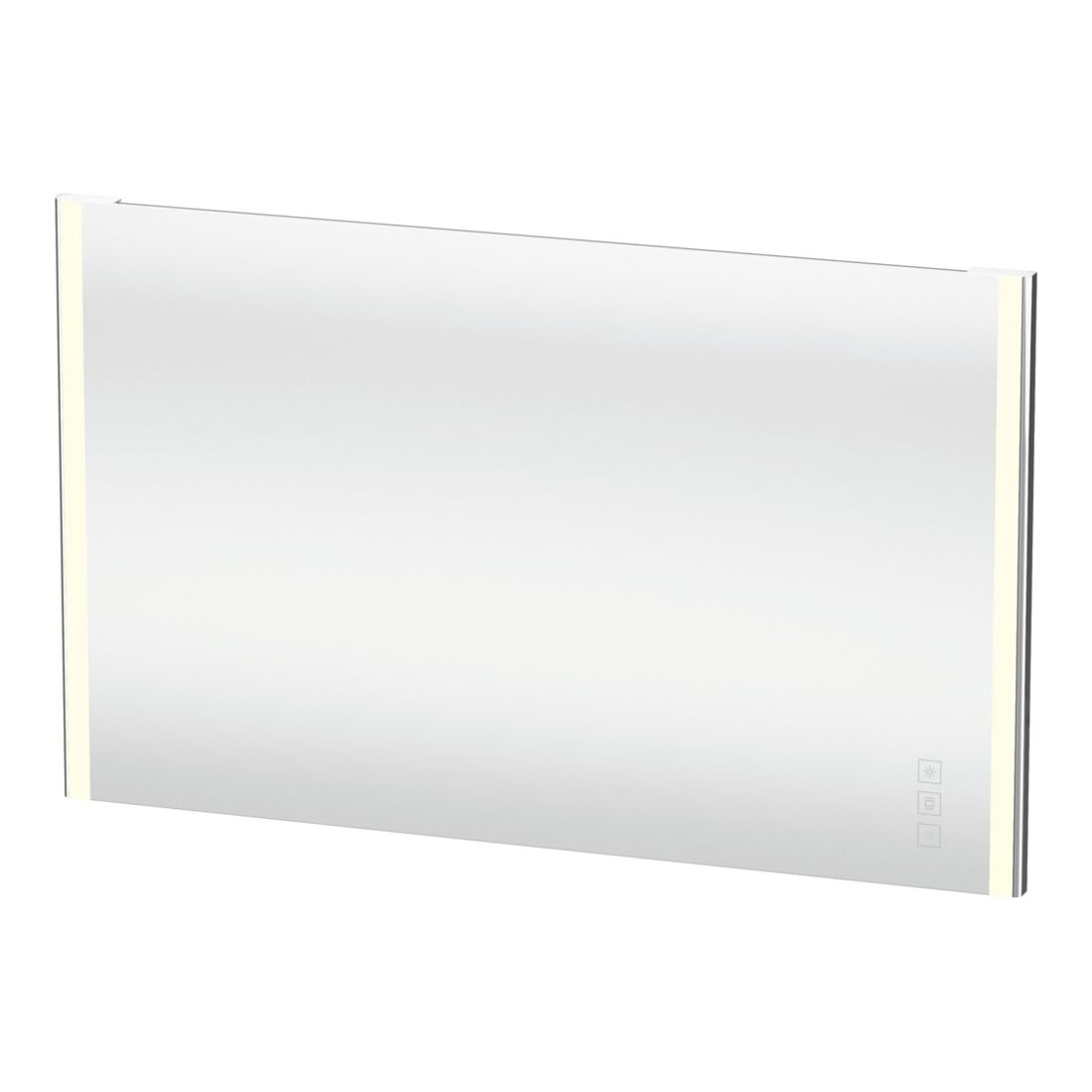 Duravit Lichtspiegel XSquare 130x80x3,3cm, 68 W, LED, chrom