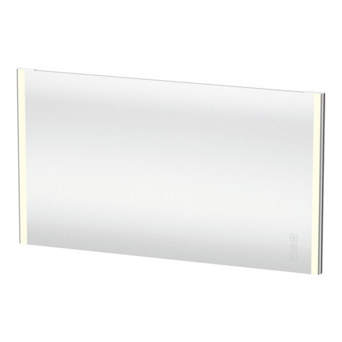 Duravit Lichtspiegel XSquare 140x80x3,3cm, 72 W, LED, chrom