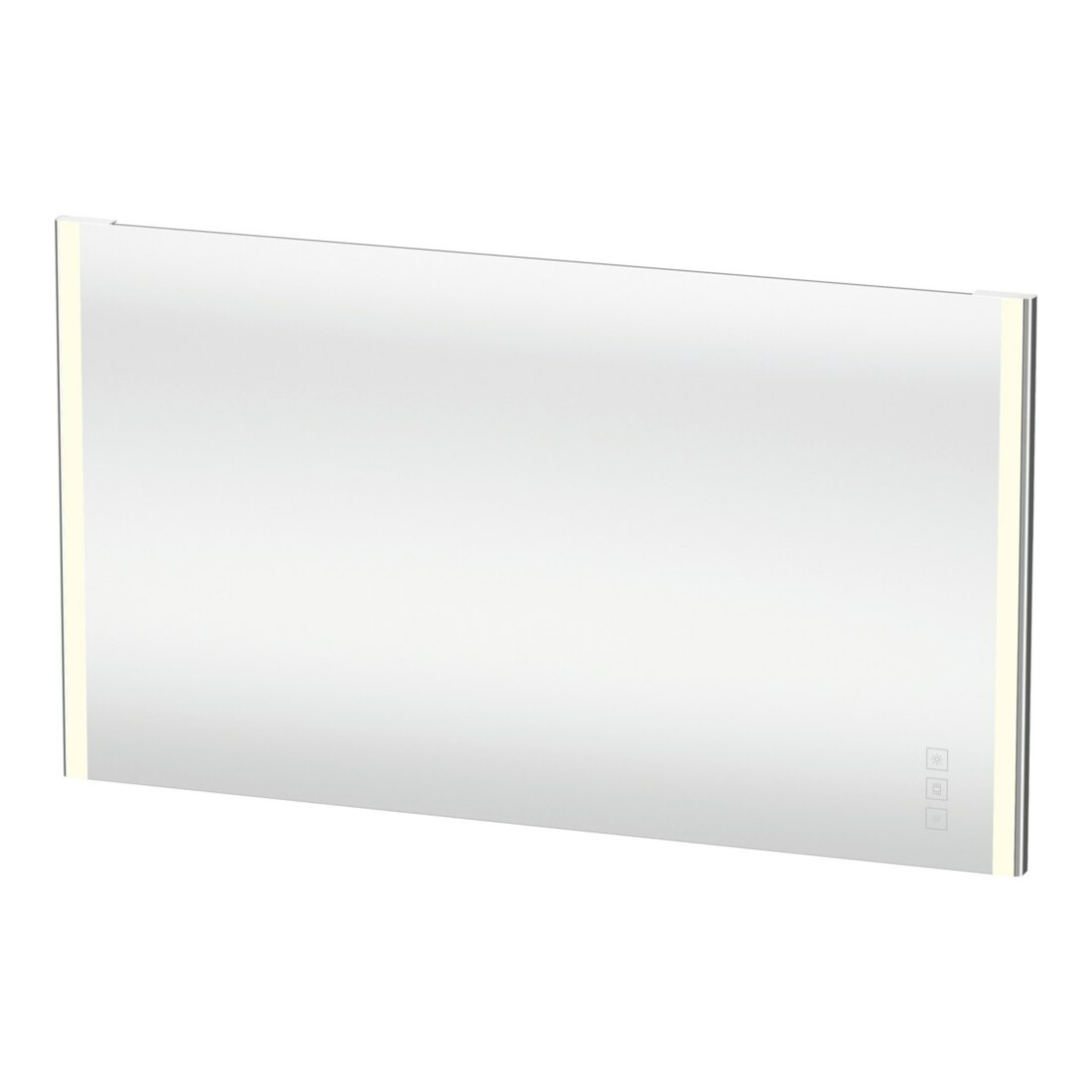 Duravit Lichtspiegel XSquare 140x80x3,3cm, 72 W, LED, chrom