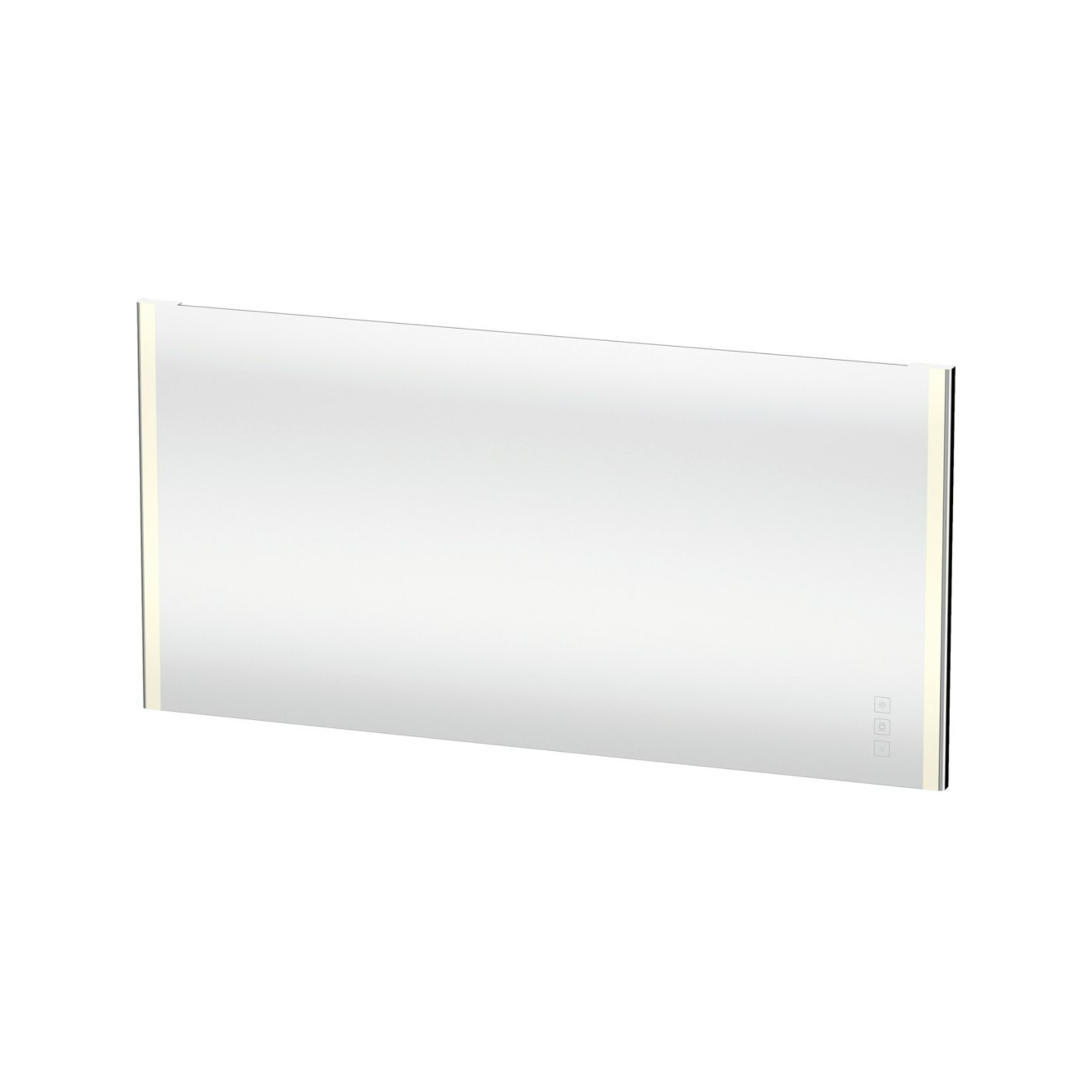 Duravit Lichtspiegel XSquare 160x80x3,3cm, 78 W, LED, chrom