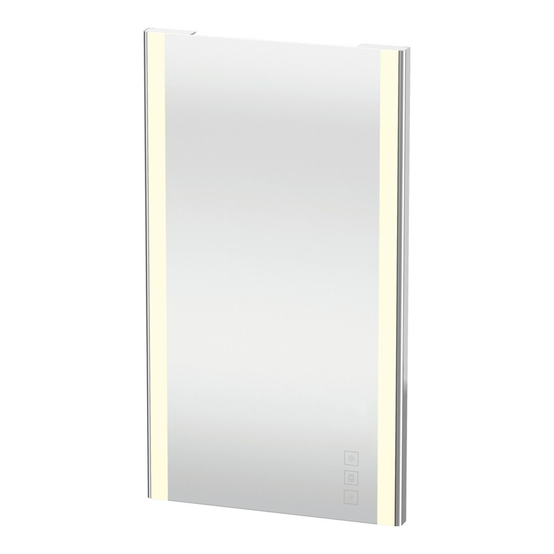 Duravit Lichtspiegel XSquare 45x80x3,3cm, 25 W, LED, chrom