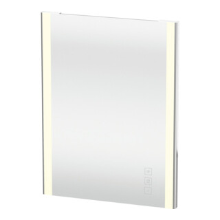 Duravit Lichtspiegel XSquare 60x80x3,3cm, 25 W, LED, chrom