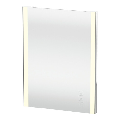 Duravit Lichtspiegel XSquare 60x80x3,3cm, 25 W, LED, chrom