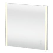 Duravit Lichtspiegel XSquare 80x80x3,3cm, 49 W, LED, chrom