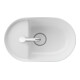Duravit Luv Lavabo à poser 42x27 cm, blanc, avec trop-plein, sans trou robinet, avec trop-plein lavabo-1