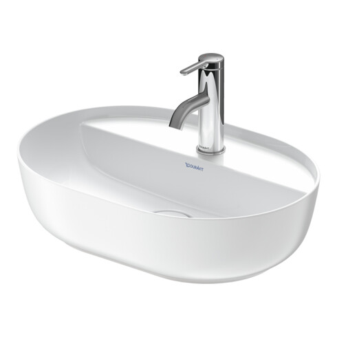 Duravit Luv lavabo à poser 50x35 cm, gs, m HL, s. trop-plein, m HLB, bl/bl