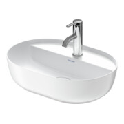 Duravit Luv lavabo à poser 50x35 cm, gs, m HL, s. trop-plein, m HLB, bl/bl