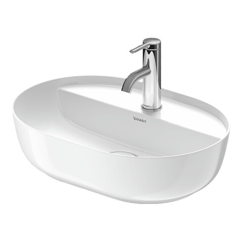 Duravit Luv lavabo à poser 50x35 cm, gs, m HL, s. trop-plein, m HLB, bl/bl