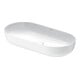 Duravit Luv lavabo à poser 80x40 cm, fermé, sans trop-plein, blanc/blanc-1