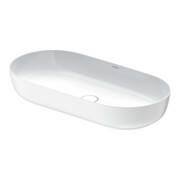 Duravit Luv lavabo à poser 80x40 cm, fermé, sans trop-plein, blanc/blanc