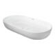 Duravit Luv lavabo à poser 80x40 cm, fermé, sans trop-plein, blanc/blanc-5