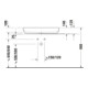 Duravit Luv lavabo à poser 80x40 cm, fermé, sans trop-plein, blanc/blanc