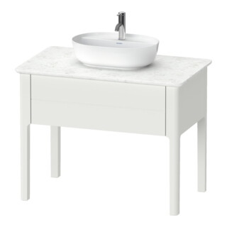 Duravit Luv Meuble sous lavabo 93,8x57x74,3cm, 1 tiroir, chêne nord s-mat