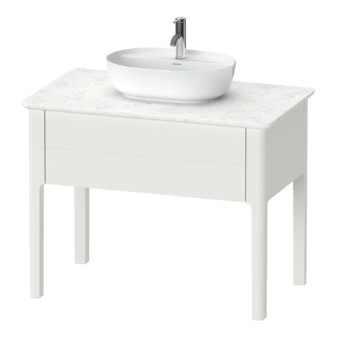 Duravit Luv Meuble sous lavabo 93,8x57x74,3cm, 1 tiroir, chêne nord s-mat