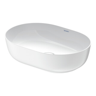 Duravit Luv vasque à poser 50x35 cm, fermée, sans trop-plein, blanc/blanc