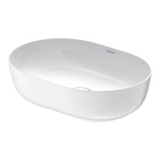 Duravit Luv vasque à poser 50x35 cm, fermée, sans trop-plein, blanc/blanc