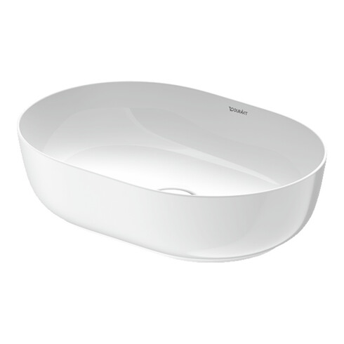 Duravit Luv vasque à poser 50x35 cm, fermée, sans trop-plein, blanc/blanc