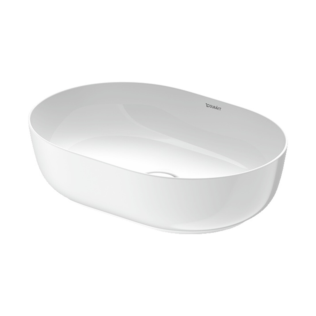 Duravit Luv vasque à poser 50x35 cm, fermée, sans trop-plein, blanc/blanc