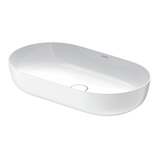 Duravit Luv Vasque à poser 70x40 cm, fermée, sans trop-plein, blanc/blanc