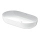 Duravit Luv Vasque à poser 70x40 cm, fermée, sans trop-plein, blanc/blanc-1