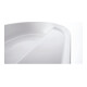 Duravit Luv Vasque à poser 80x40 cm, gs, avec trou robinet, sans trop-plein, avec siphon, blanc/blanc-1