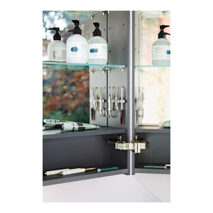 Duravit Magnetleiste Brioso 9x1cm, Edelstahl poliert