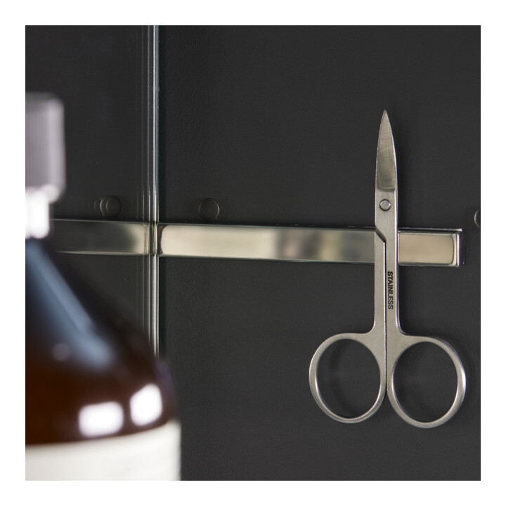 Duravit Magnetleiste Brioso 9x1cm, Edelstahl poliert