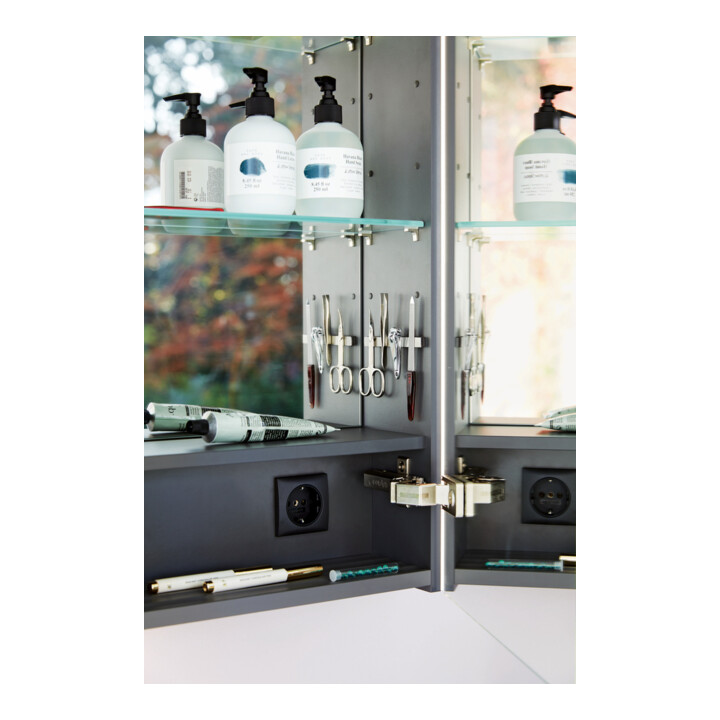 Duravit Magnetleiste Brioso 9x1cm, Edelstahl poliert